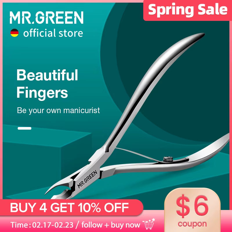 Nail Cuticle Nipper Manicure Scissors Stainless Steel Tweezer Clipper Dead Skin Remover Scissor Pusher Tool Trimmer