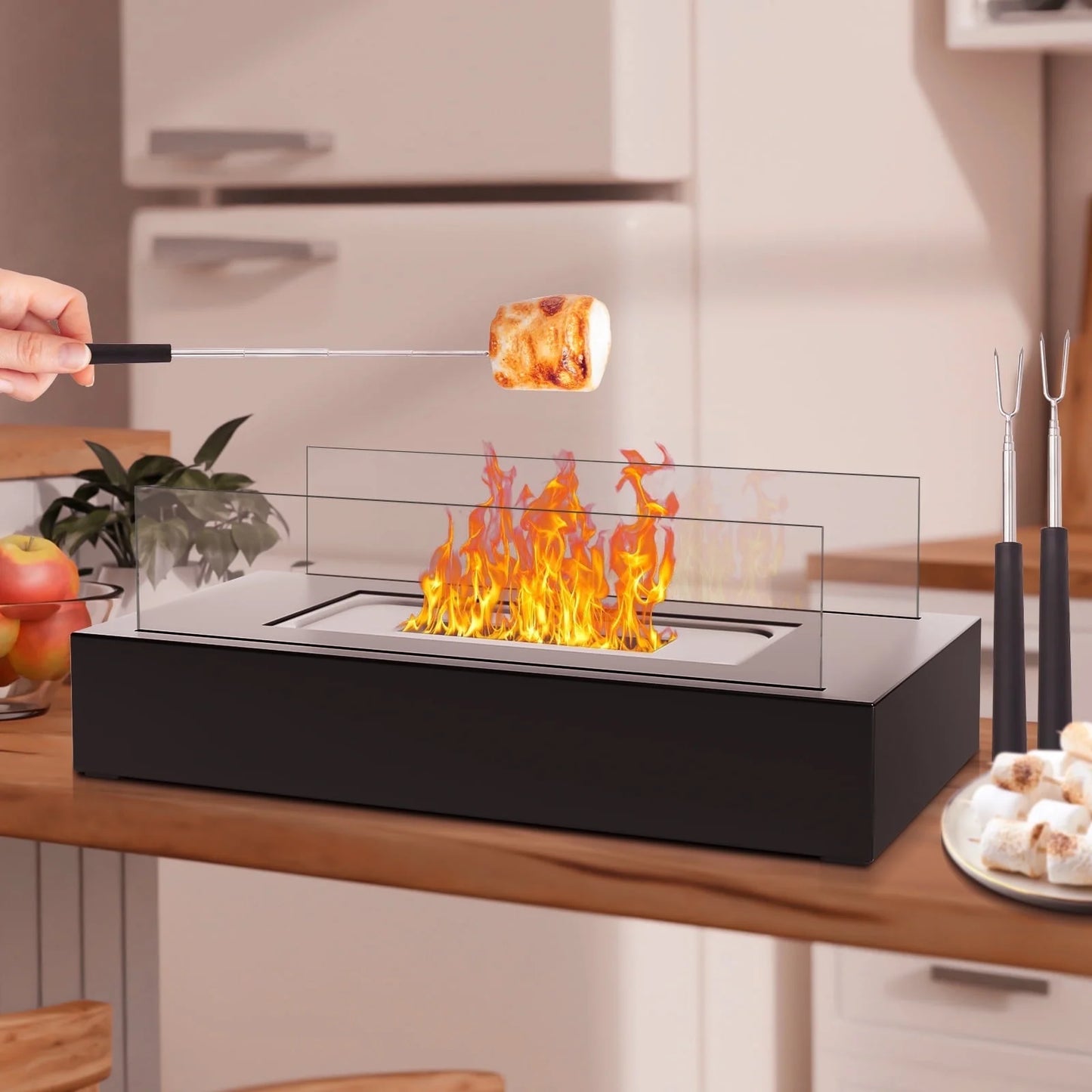 Mini Tabletop Fire Pit – Indoor & Outdoor Use