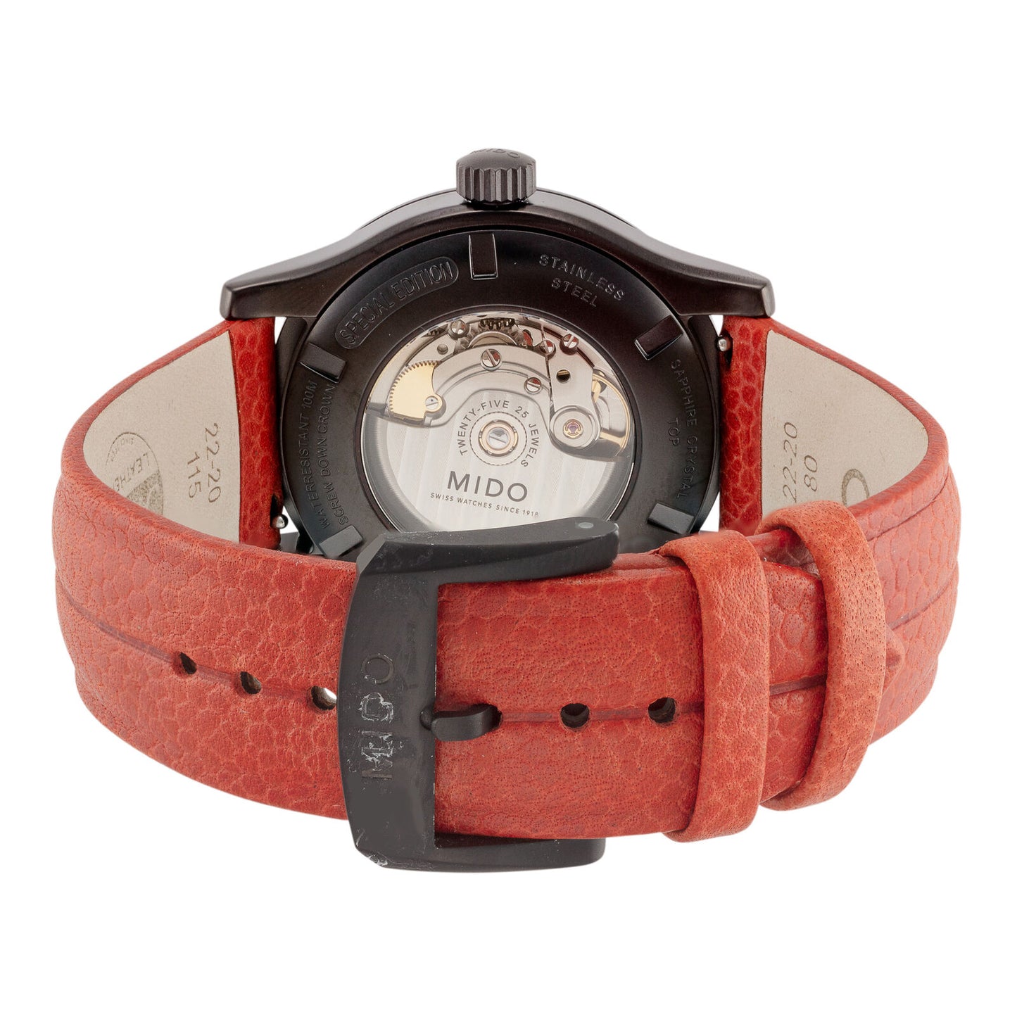 Mido Men'S M0054303605080 Multifort 42Mm Automatic Watch