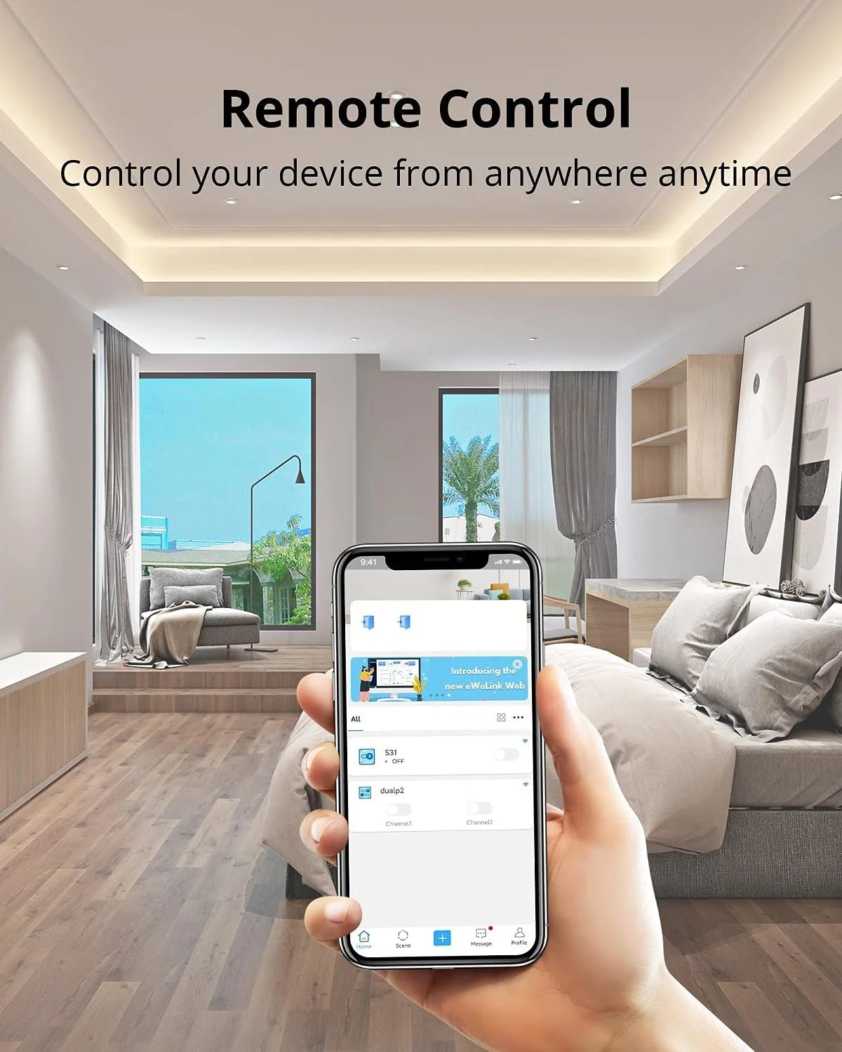S31 15A Wifi Smart Plug with Energy Monitoring, App&Voice Control,Etl Certified,Works with Alexa Google Home Assistant ,Smart Outlet 1-Pack