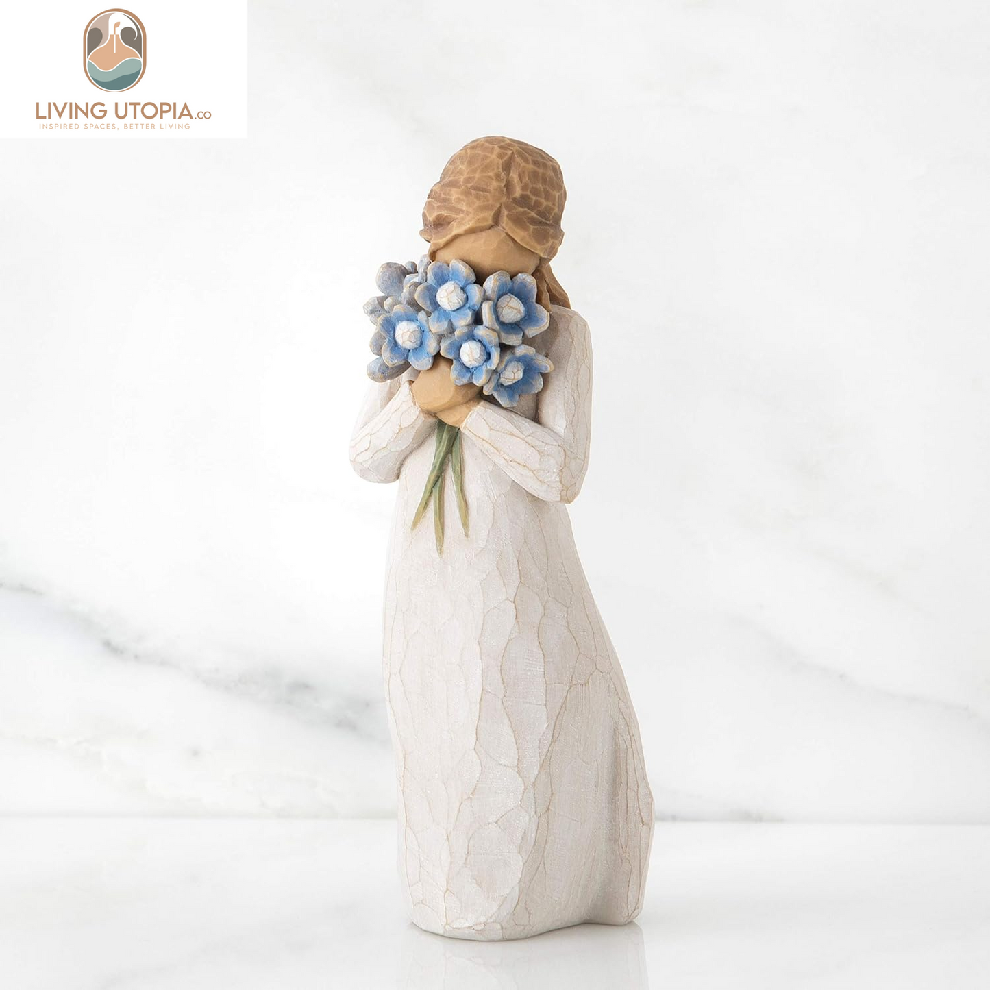 Forget-Me-Not, Sculpted Hand-Painted Figure