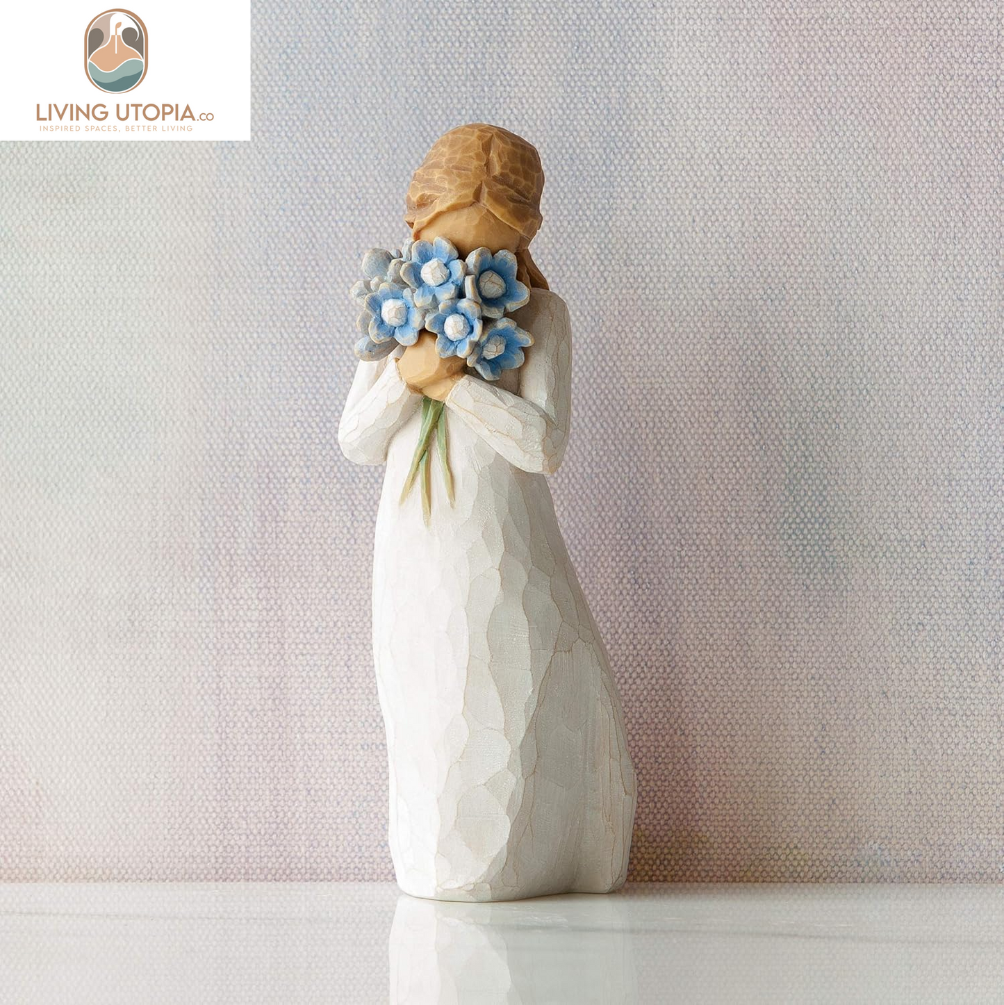 Forget-Me-Not, Sculpted Hand-Painted Figure