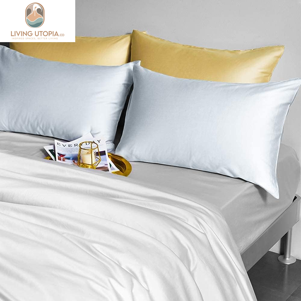 2 Pack Zipped Satin Standard Pillowcases for Hair and Skin, Silky and Super Soft (20"X26") Zippered Satin Pillow Cases, Black, 20X26 Inches