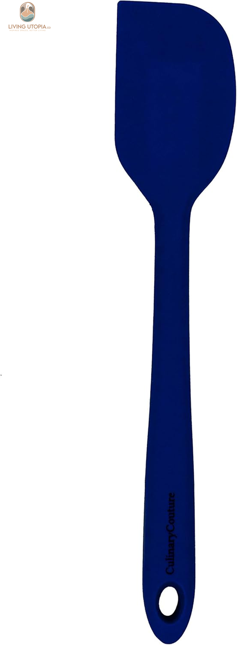 4-Piece Blue Silicone Baking Spatula Set - Rubber Spatulas Silicone Heat Resistant up to 428°F, Bpa-Free - Silicone Spatula Set for Nonstick Cookware - Silicone Baking Utensils