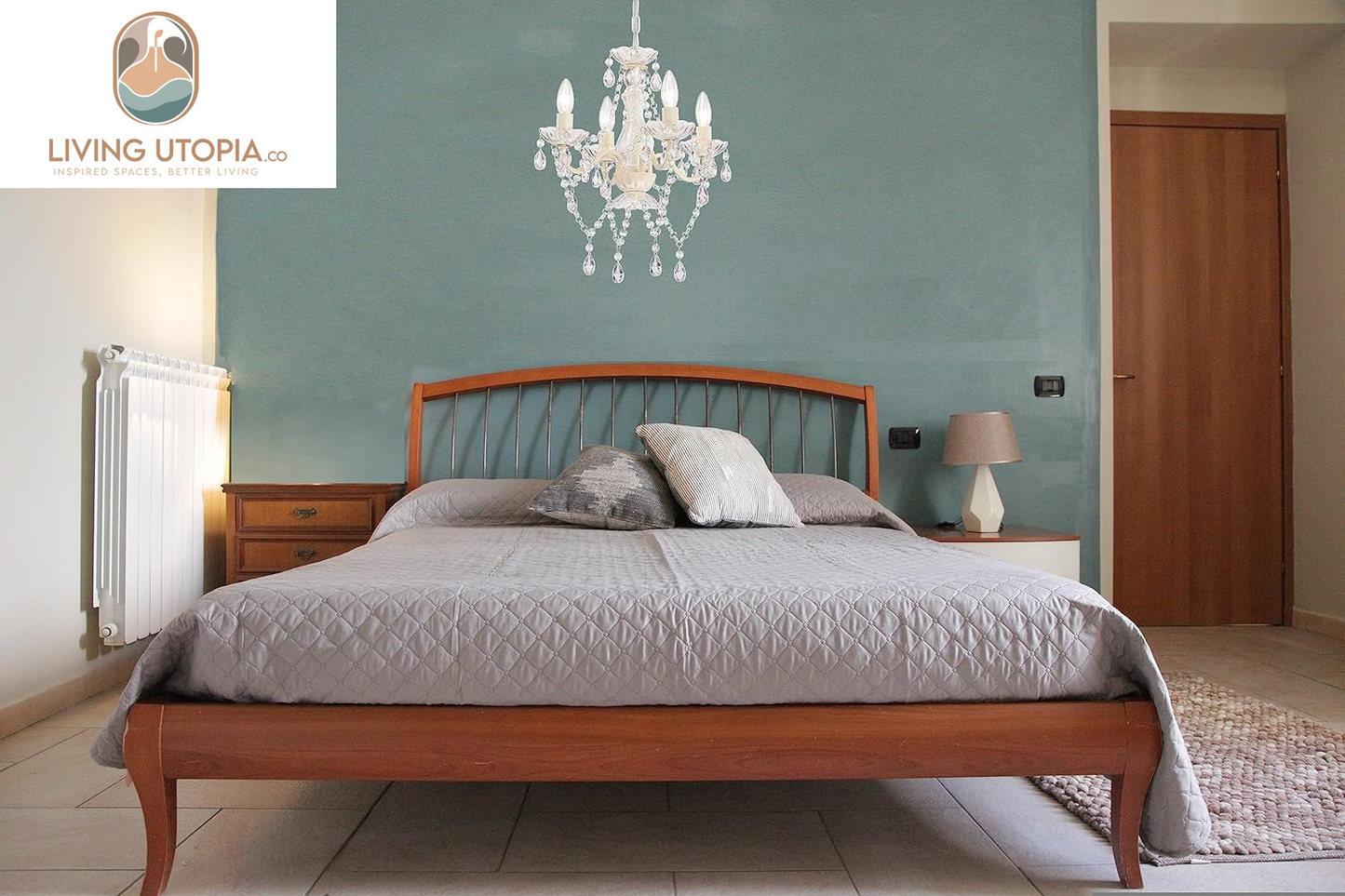 Mini Crystal Chandeliers Acrylic Beige Chandelier Lighting 4 Light Modern Hanging Light Fixtures