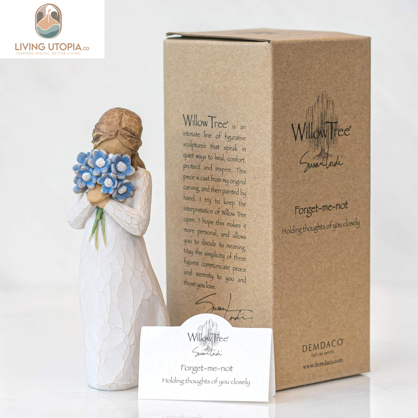 Forget-Me-Not, Sculpted Hand-Painted Figure