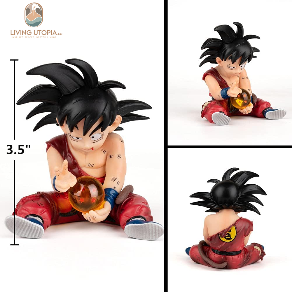 DBZ Actions Figures GK Goku Figure Statue Figurine Model Doll Super Saiyan Collection Birthday Gifts PVC 4 Inch