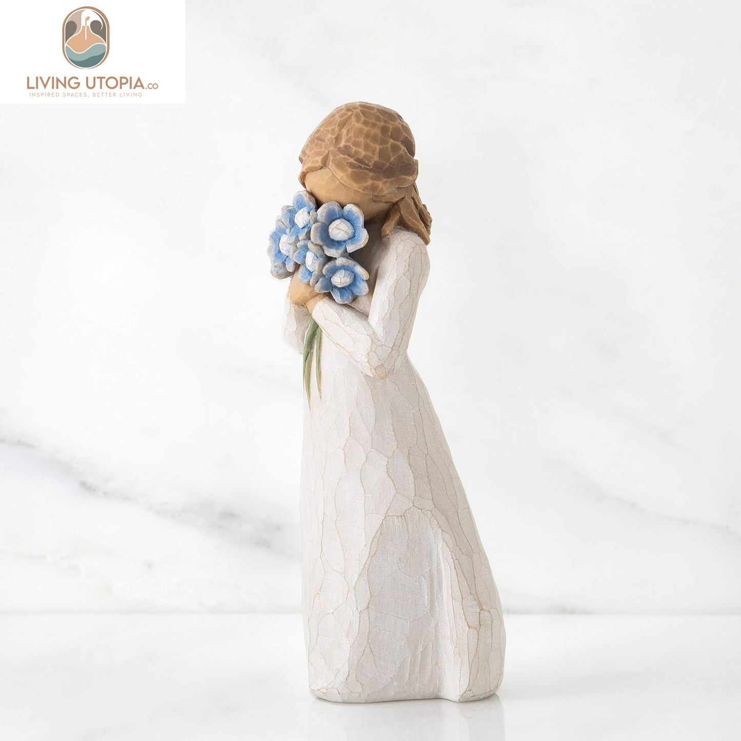 Forget-Me-Not, Sculpted Hand-Painted Figure