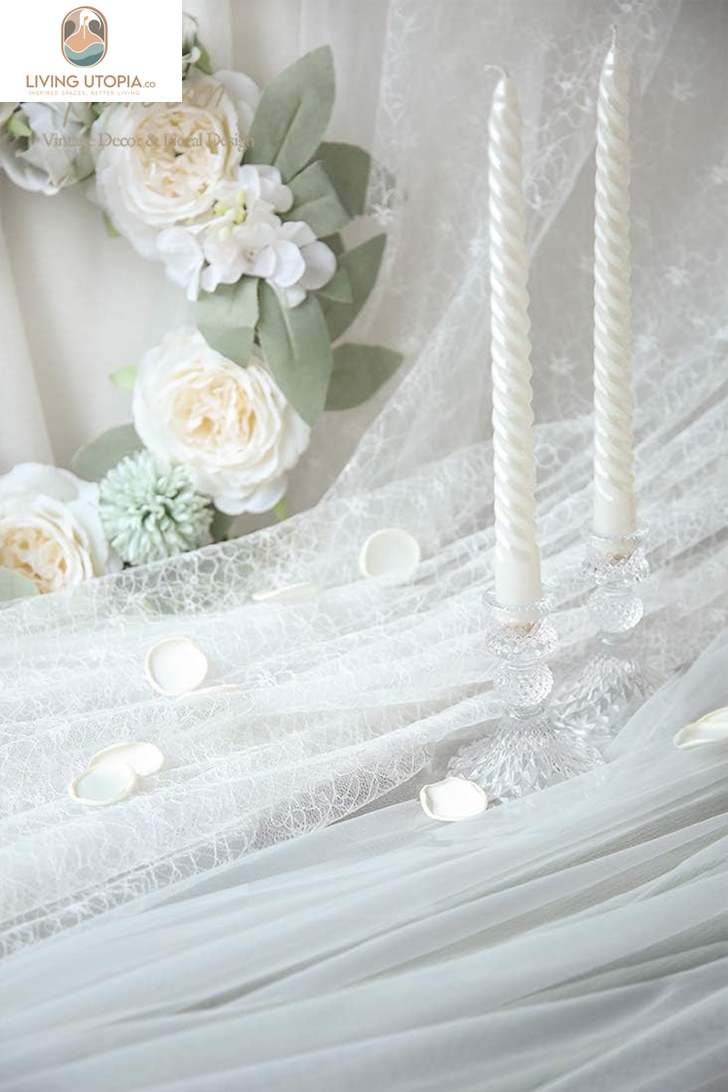 300Pcs Rose Petals Ivory Faux Silk Flower Petals for Wedding Flower Girl Basket White Aisle Scatter Dinner Table Centerpieces Party Confetti Bridal Shower Romantic Night Decoration