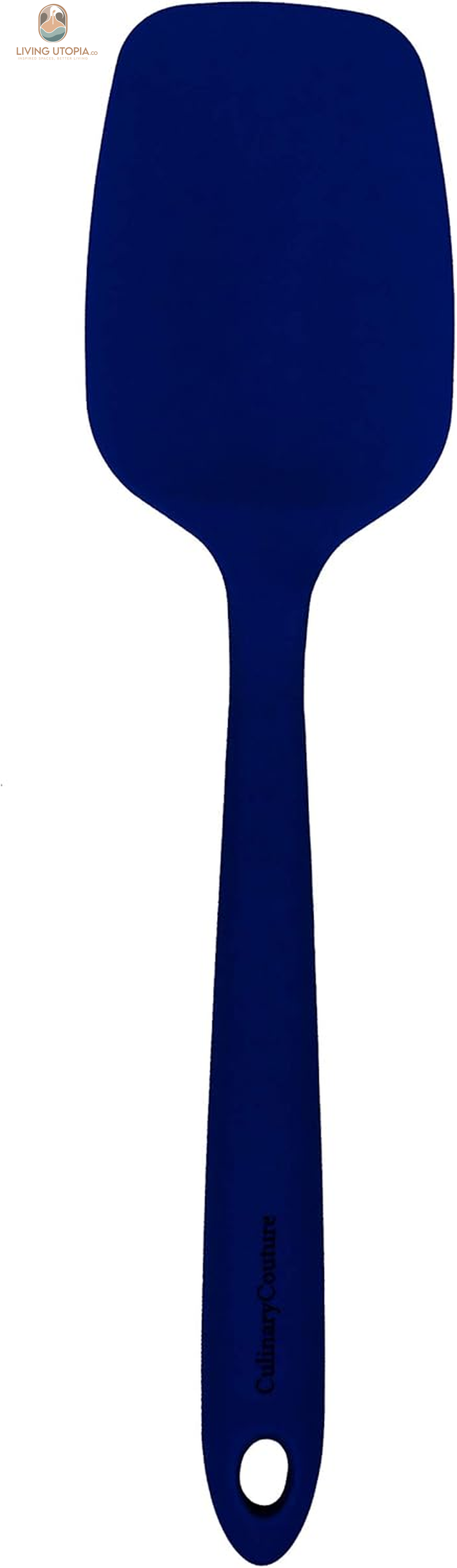 4-Piece Blue Silicone Baking Spatula Set - Rubber Spatulas Silicone Heat Resistant up to 428°F, Bpa-Free - Silicone Spatula Set for Nonstick Cookware - Silicone Baking Utensils