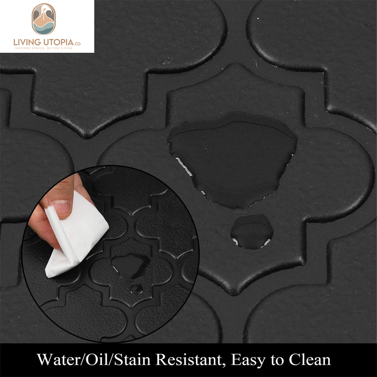 Kitchen Mat Cushioned anti Fatigue Kitchen Floor Mat Runner 20"X60" Non Slip Kitchen Mats for Floor Waterproof Kitchen Rugs and Mats Comfort Mat for Standing Desk,Sink,Laundry