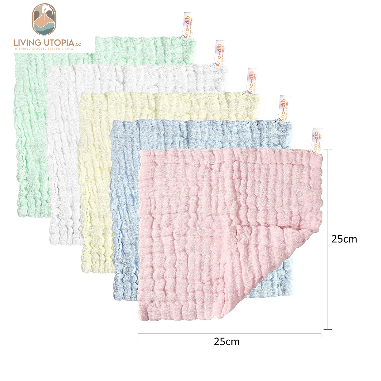 Baby Muslin Washcloths Baby Wipes Soft Newborn Essentials Baby Towels and Washcloths for Face Towel for Sensitive Skin Baby Wash Cloths 10 Pack 10X10 Inches Baby Register Shower Gift