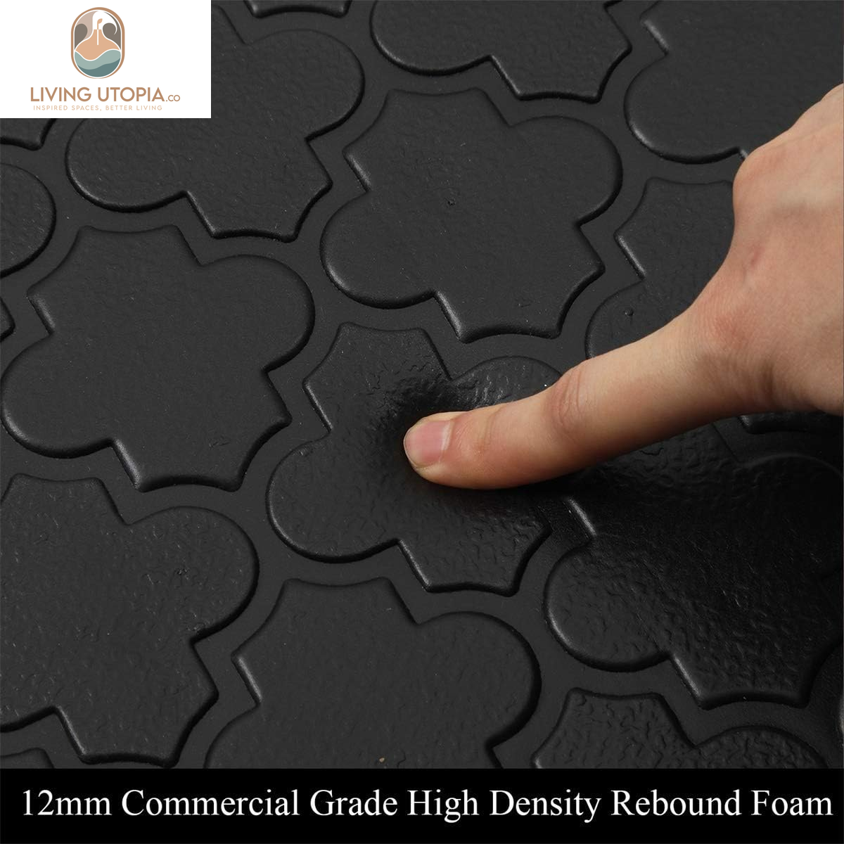 Kitchen Mat Cushioned anti Fatigue Kitchen Floor Mat Runner 20"X60" Non Slip Kitchen Mats for Floor Waterproof Kitchen Rugs and Mats Comfort Mat for Standing Desk,Sink,Laundry