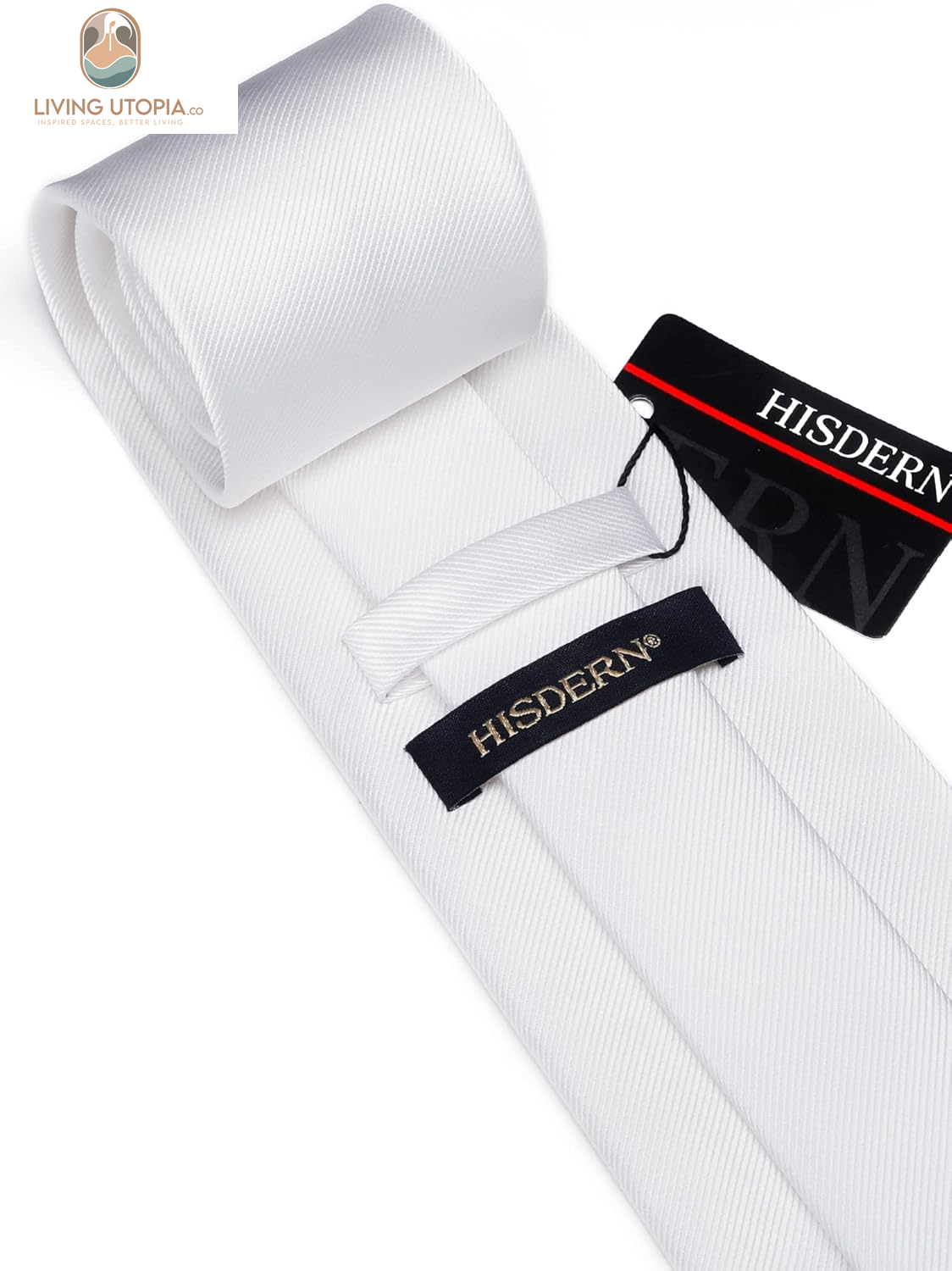 Mens Ties Solid Color Ties for Men Formal Necktie with Pocket Square Set Satin Silk Neck Tie Handkerchiefs Set
