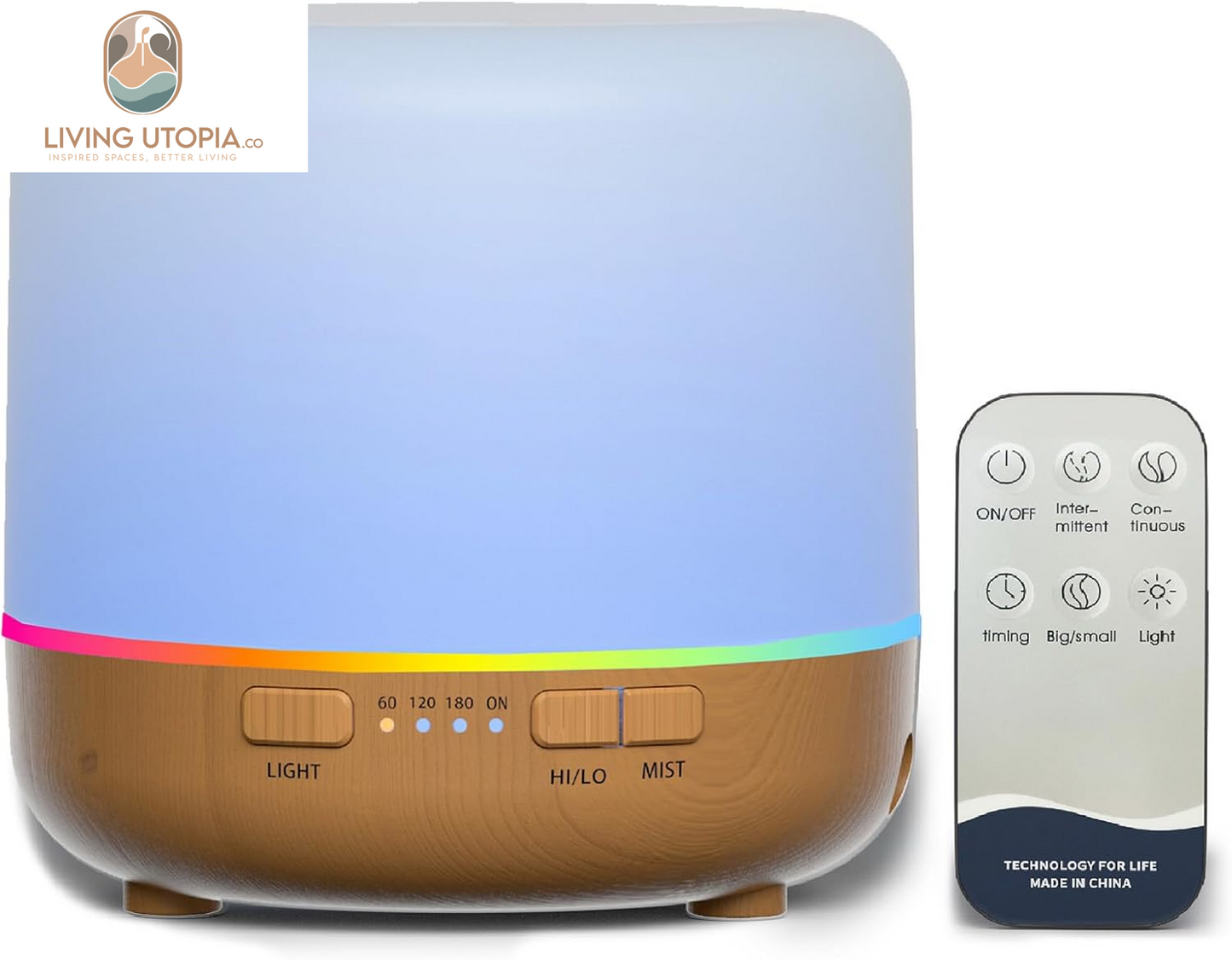 Small Cute Diffusers 200Ml Colorful Essential Oil Diffuser with Adjustable Mist Mode,Auto off Aroma Diffuser for Bedroom/Office/Home (200 ML 1 Pack Yellow)