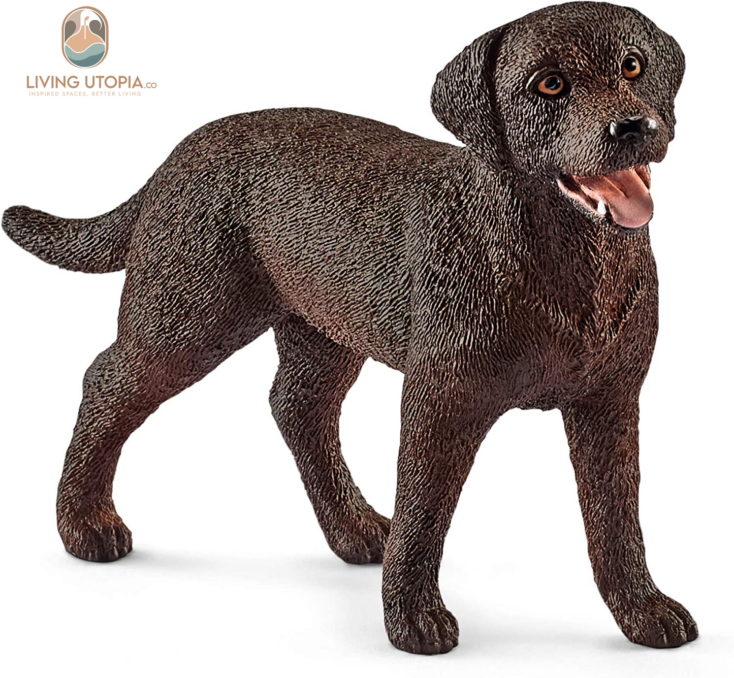 Farm World, Realistic Animal Toys for Kids and Toddlers, Labrador Retriever Dog Toy Figurine, Ages 3+
