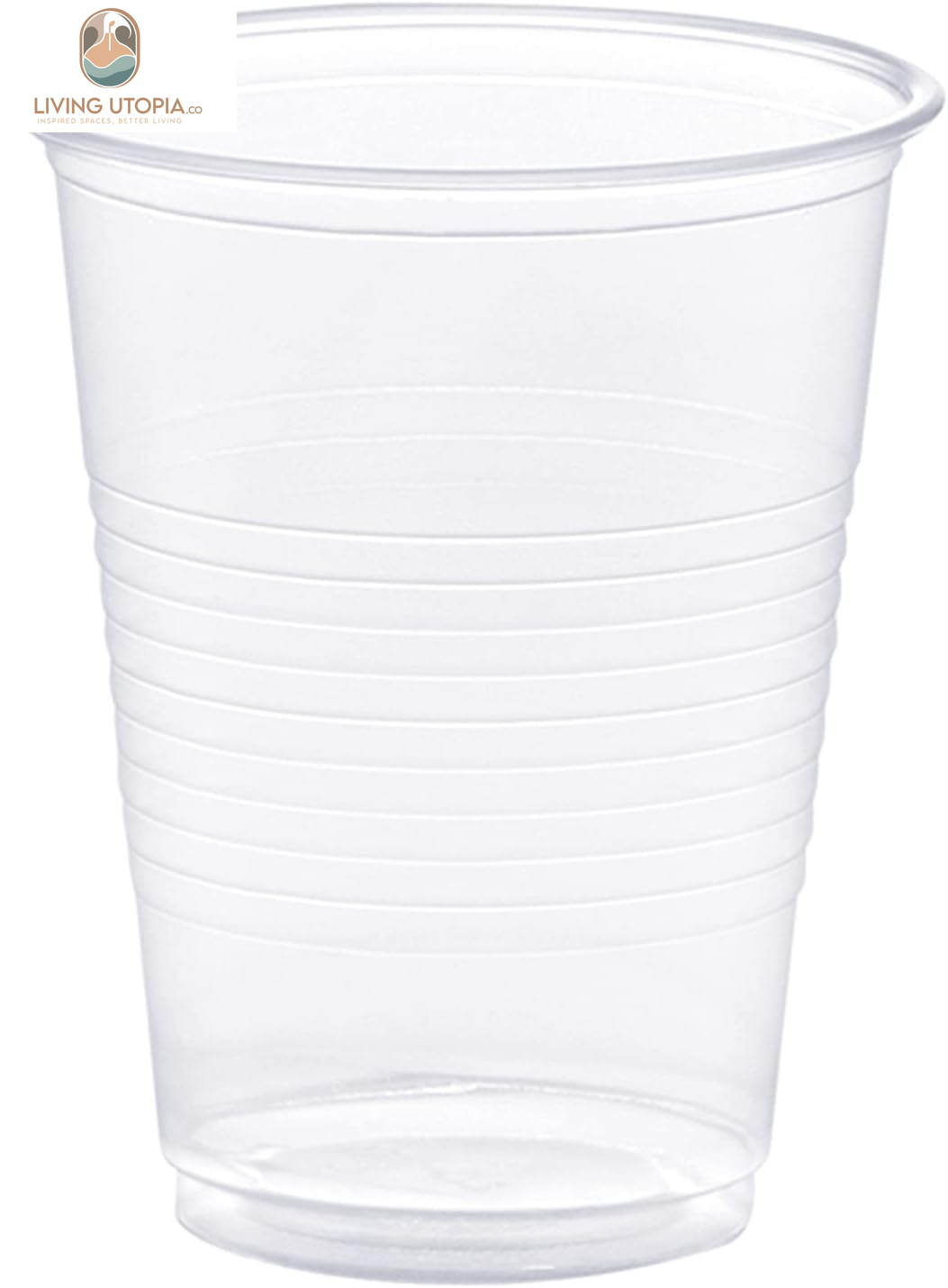 [7 Oz. - 500 Count Clear Plastic Cups Disposable - Cold Party Drinking Cups for Events and Everyday Use