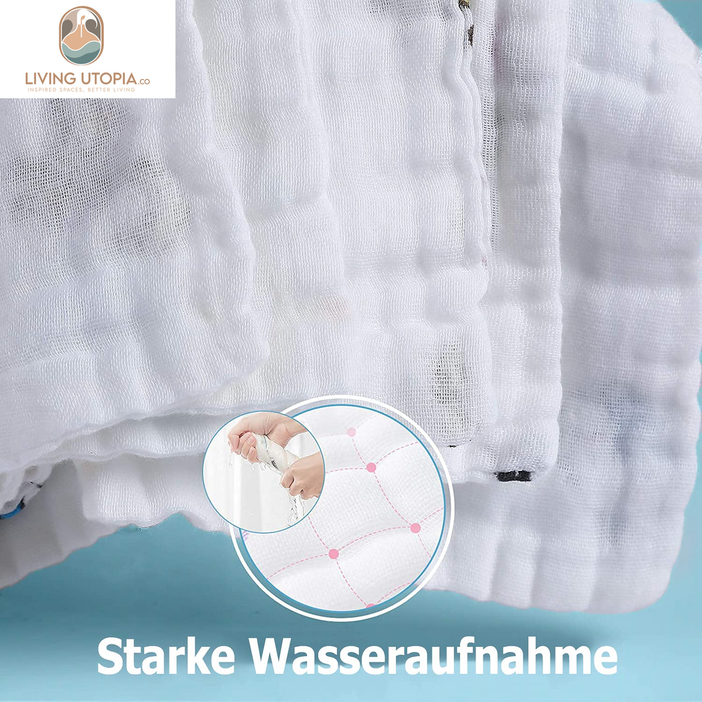 Baby Muslin Washcloths Baby Wipes Soft Newborn Essentials Baby Towels and Washcloths for Face Towel for Sensitive Skin Baby Wash Cloths 10 Pack 10X10 Inches Baby Register Shower Gift