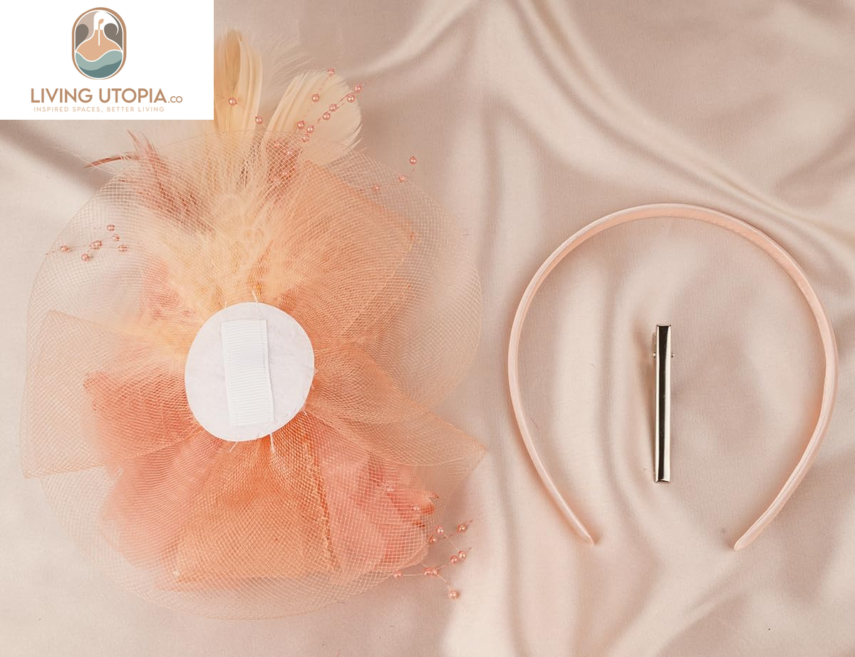 Fascinators Hat for Women Tea Party Headband Kentucky Derby Wedding Flower Cocktail Mesh Feathers Hair Clip