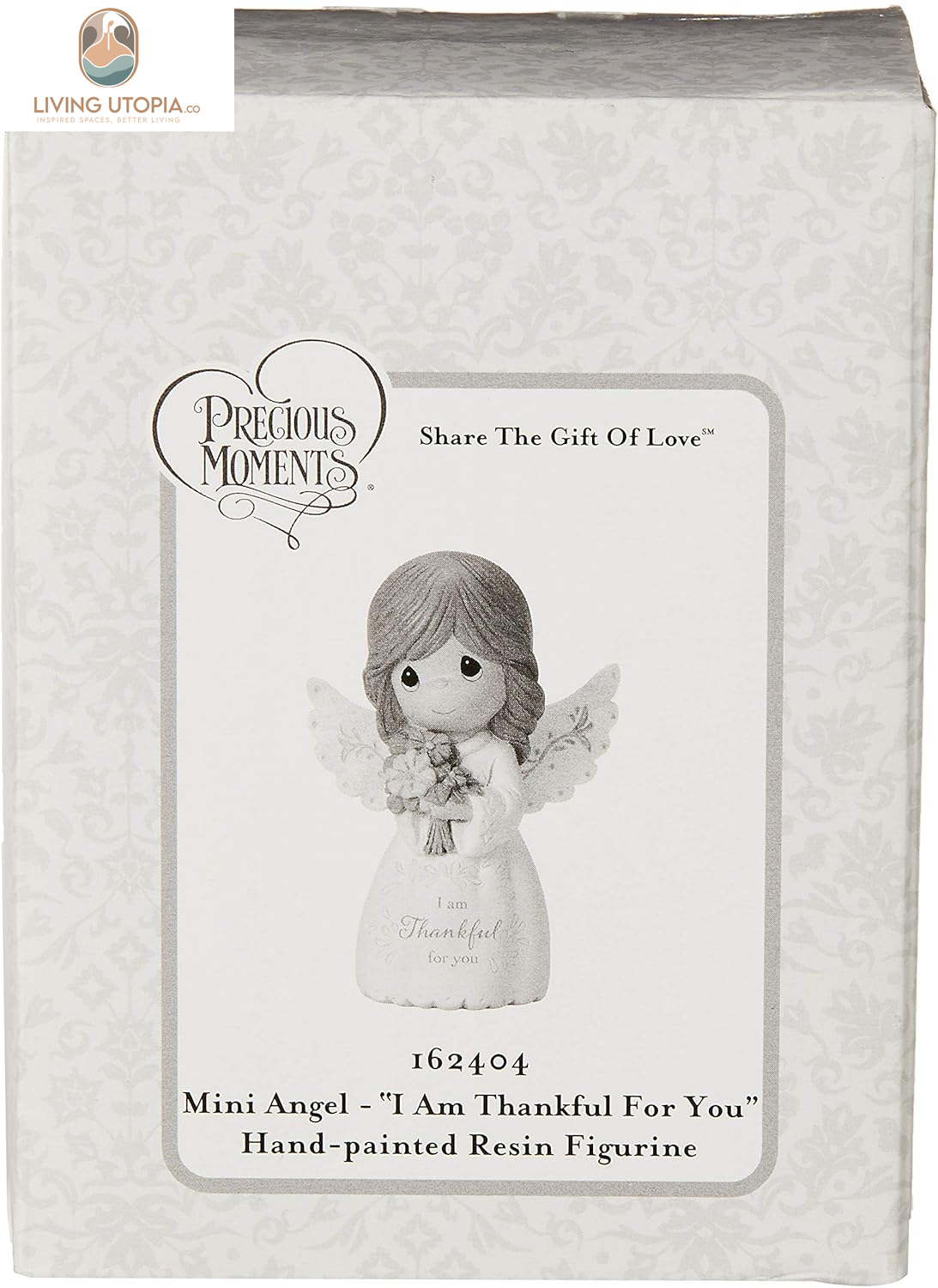 162404 I Am Thankful for You, Mini Resin Figurine
