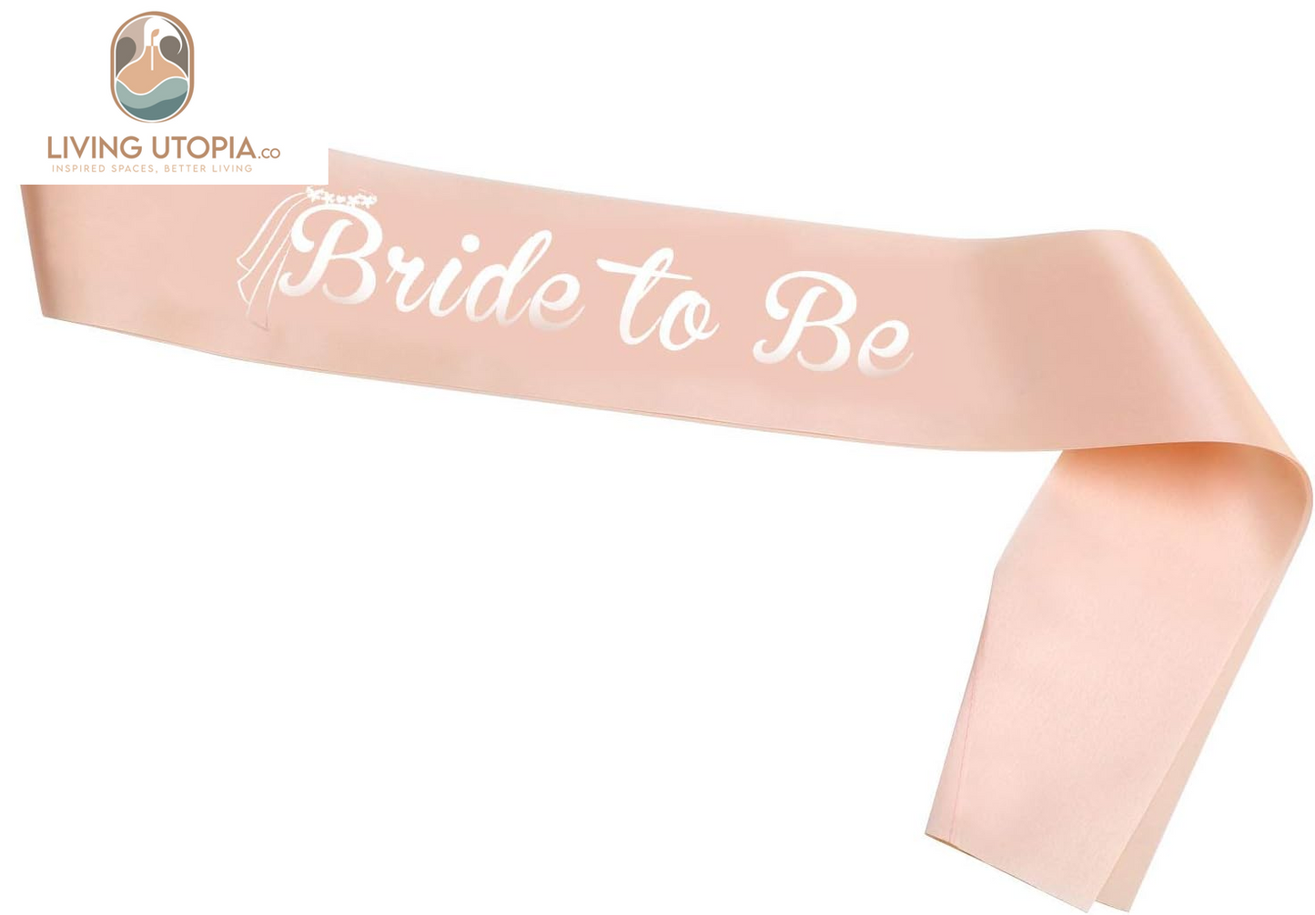 Rose Gold Bride to Be Sash, Hen Party Sash, Hen Do Sash for Bride, Hen Party Accessories, Hen Do Night Accessories, Hen Party Decoration