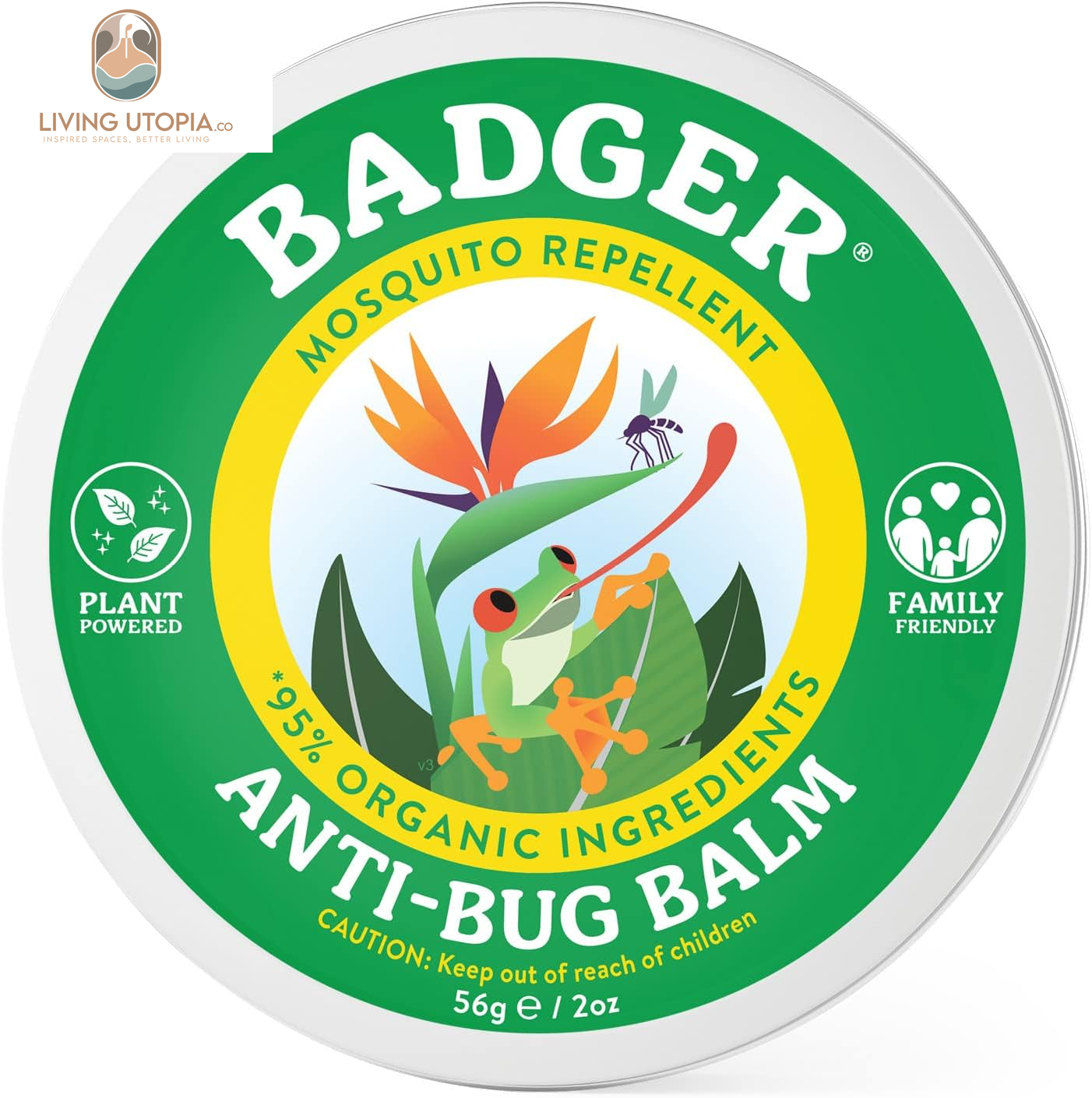 Citronella Bug Repellent Balm – Deet-Free Tin