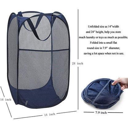 Popup Mesh Laundry Basket