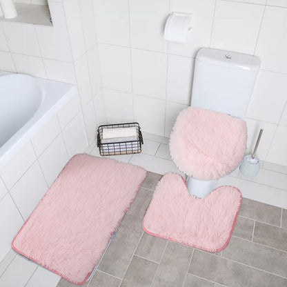 Non-Slip Bathroom Rugs Set