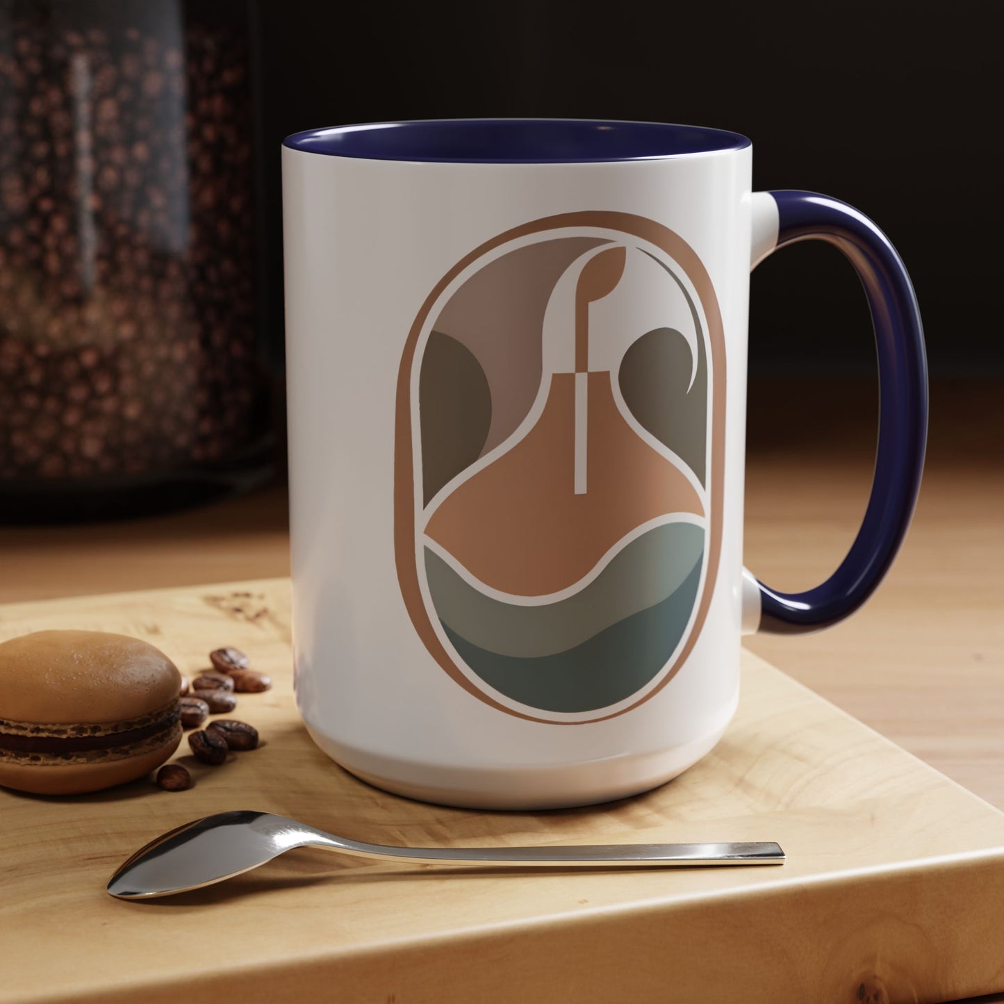 Living Utopia Accent Coffee Mug