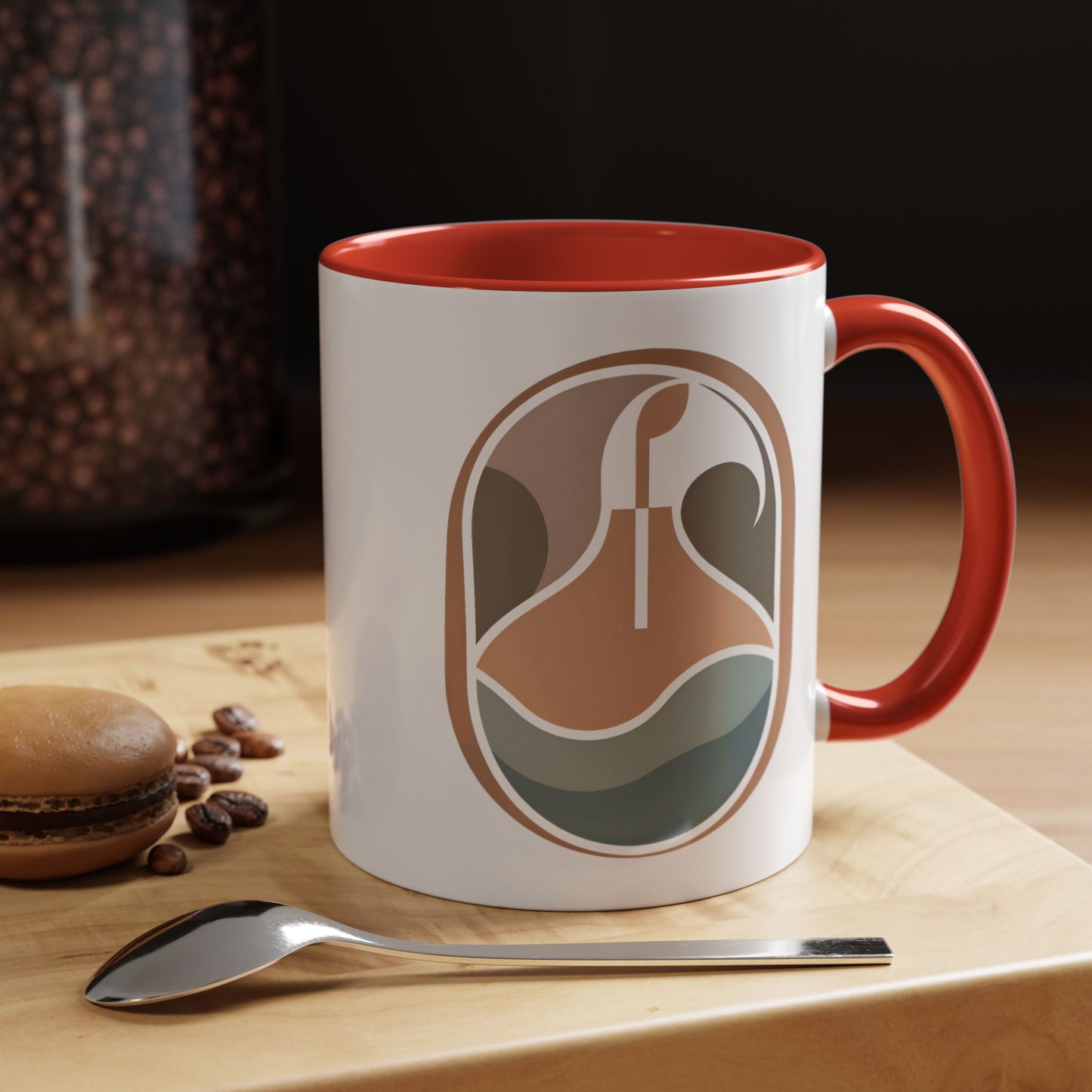 Living Utopia Accent Coffee Mug