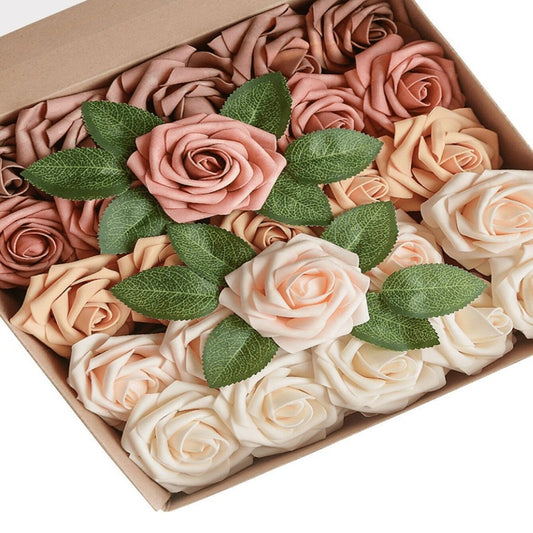 Artificial Foam Roses Decor