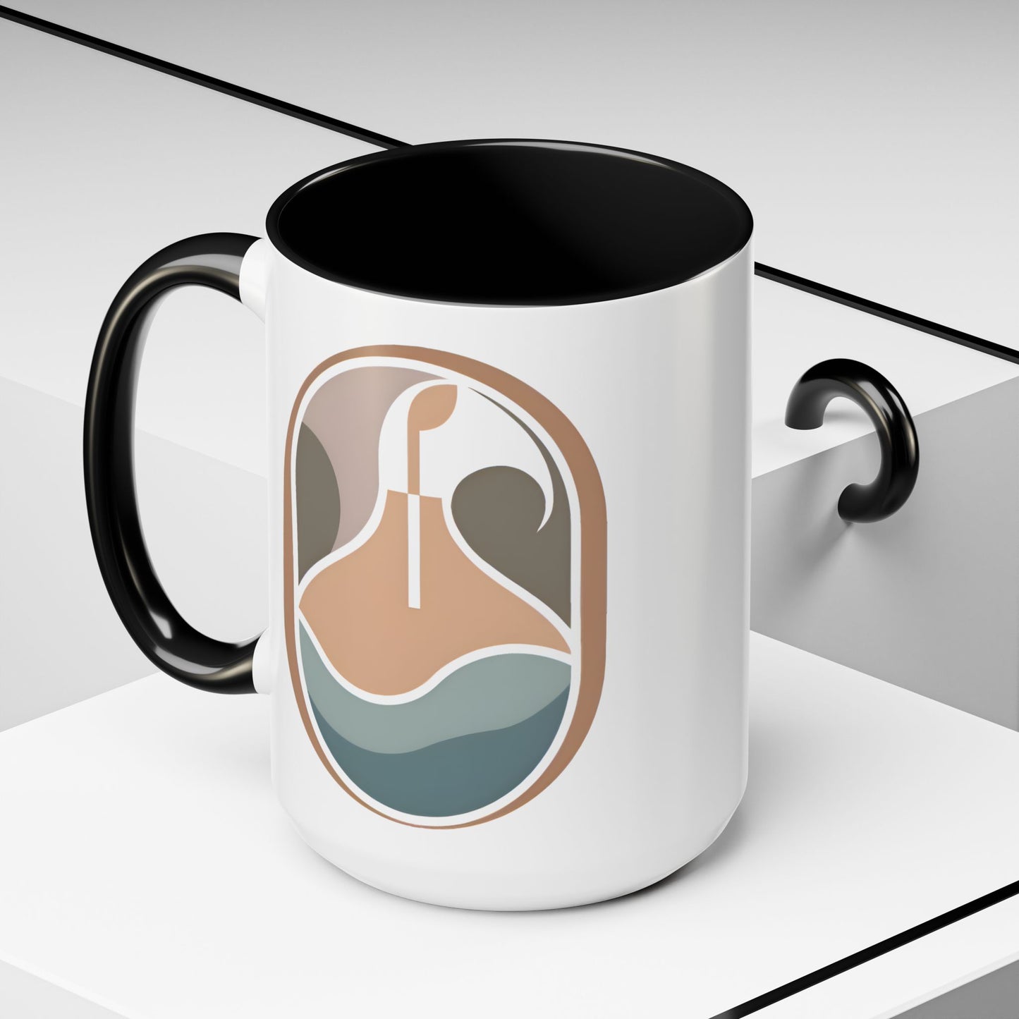 Living Utopia Accent Coffee Mug