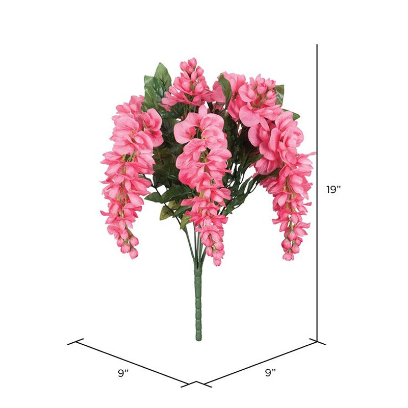 Pink Wisteria Bushes Plant - 3 Piece