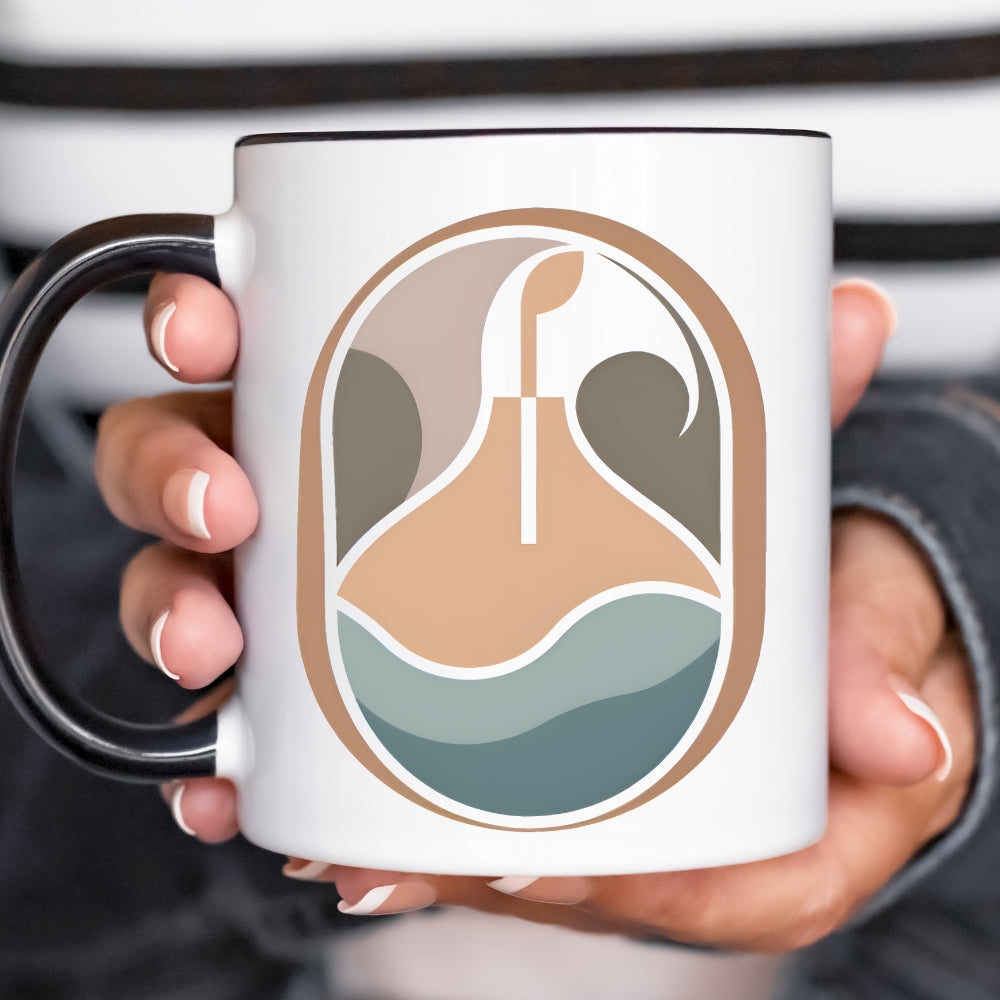 Living Utopia Accent Coffee Mug