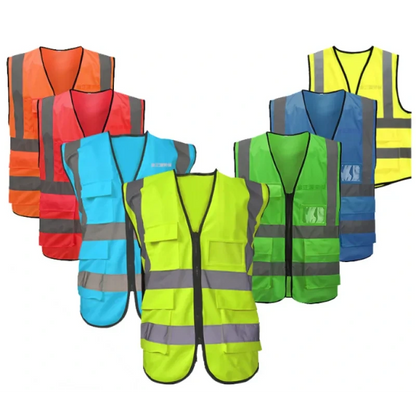 Multi-pocket Glow Safety Vest