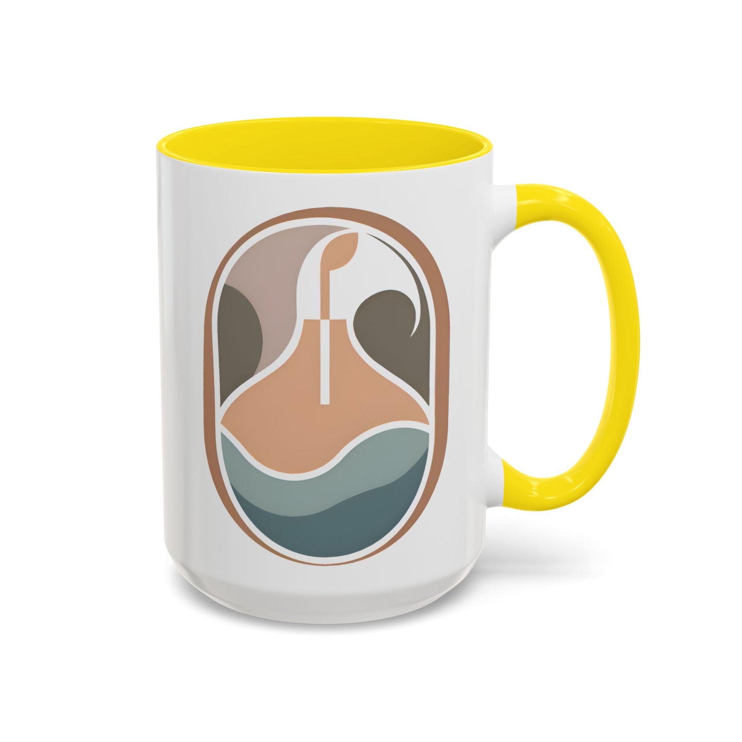 Living Utopia Accent Coffee Mug