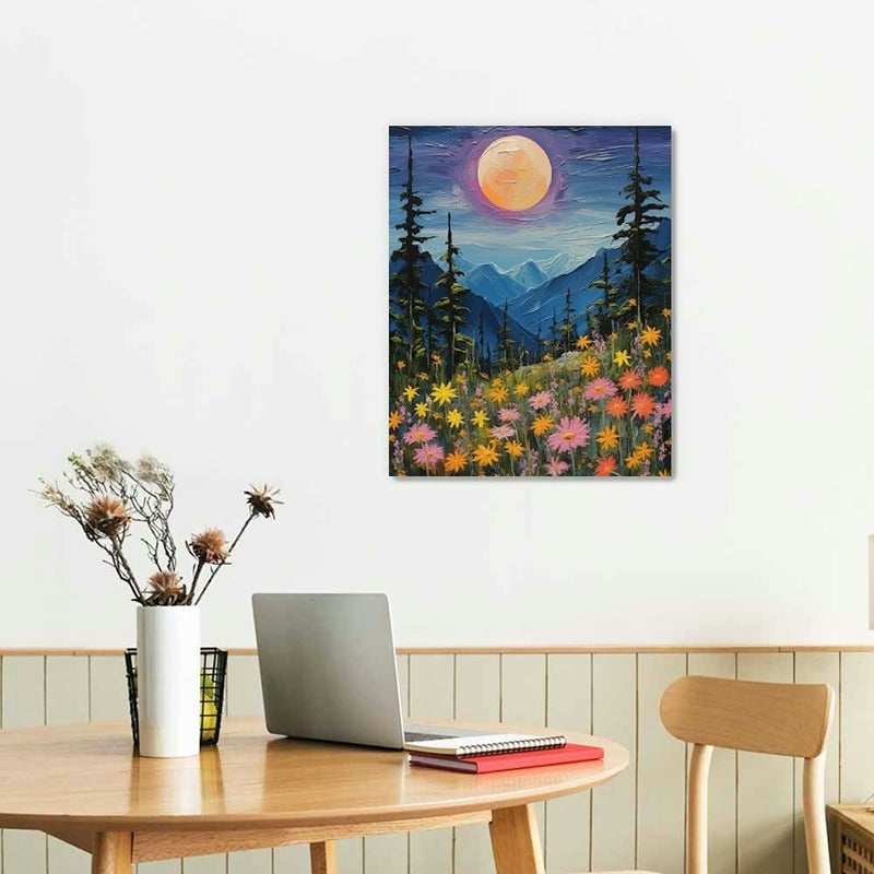 Wildflowers Painting Art Decor