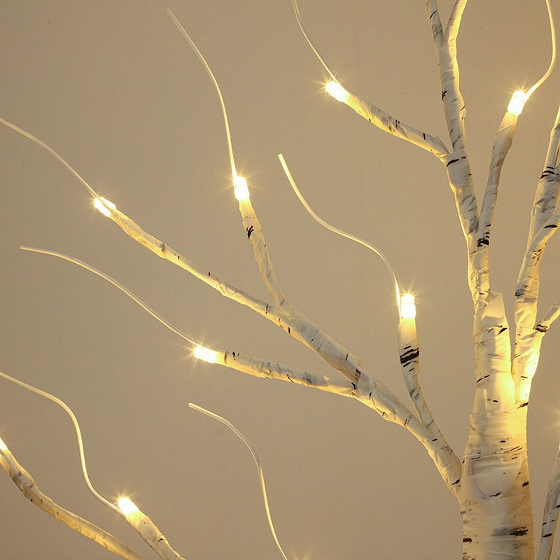 Lighted Birch Tree Set - 2 Pack