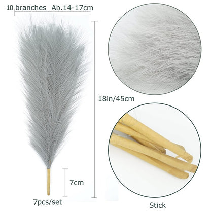 Grey Tall Pampas Grass