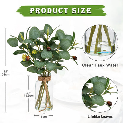 Artificial Olive Leaves Plant