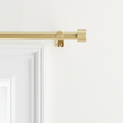 Gold End Cap Curtain Rods