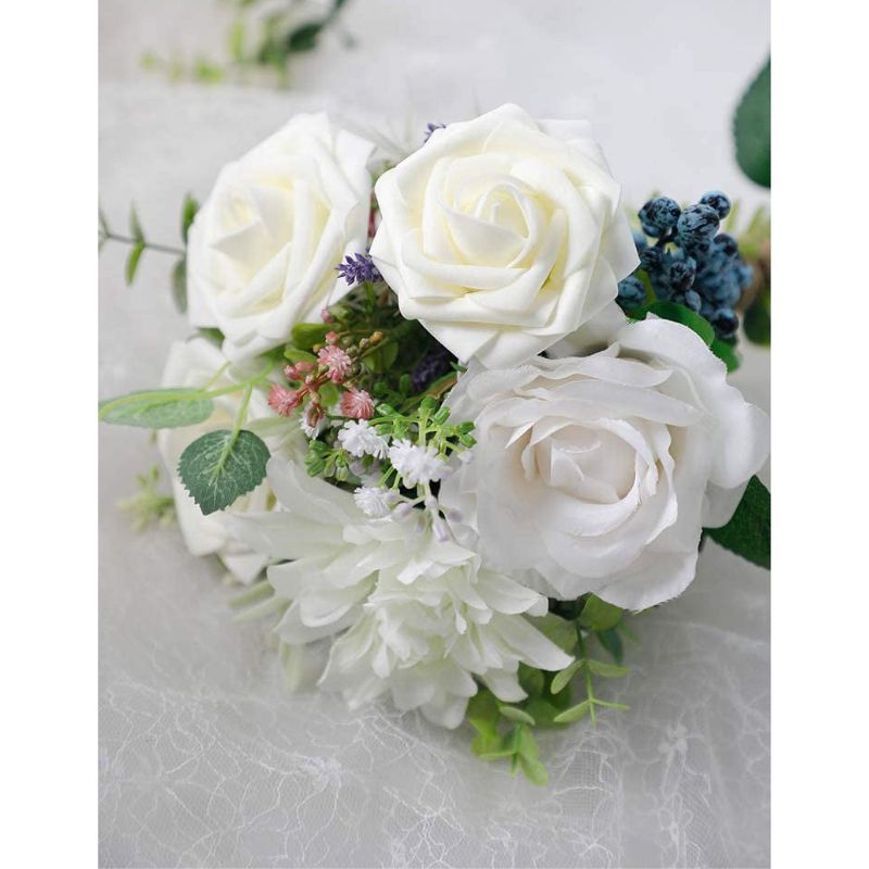 Ivory Foam Roses Arrangement