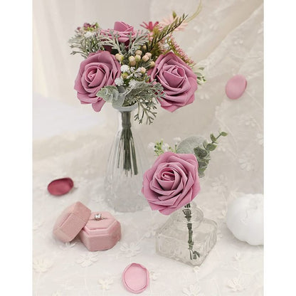 Mauve Foam Flowers Arrangement