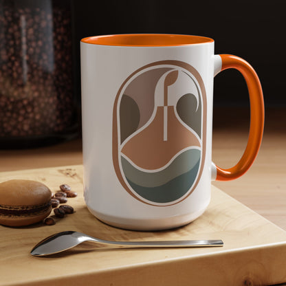 Living Utopia Accent Coffee Mug