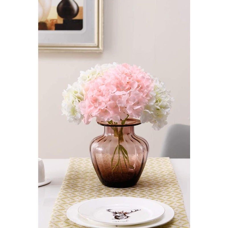 Hydrangea Silk Flowers w/ Stems