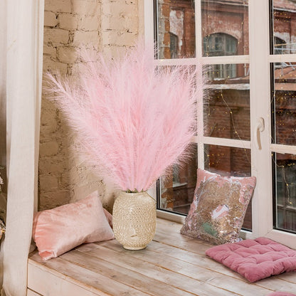 Faux Pampas Grass Decor