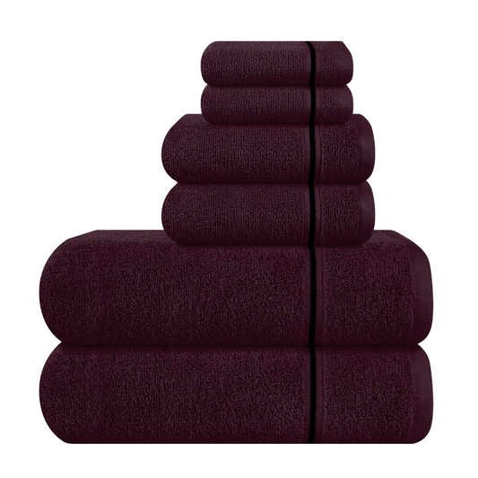 6-Pack Cotton Towel Set