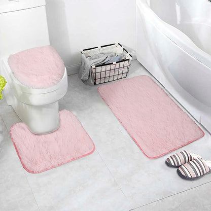 Non-Slip Bathroom Rugs Set