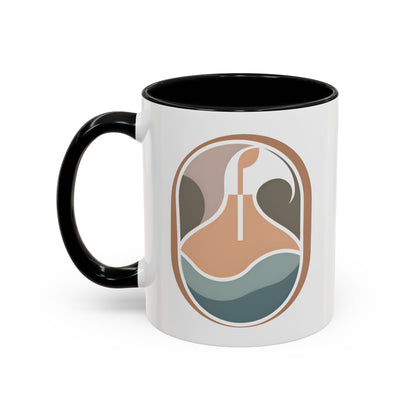 Living Utopia Accent Coffee Mug