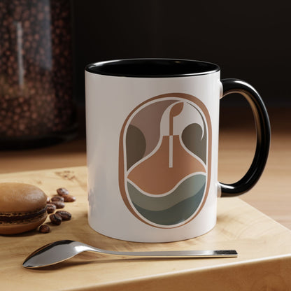 Living Utopia Accent Coffee Mug